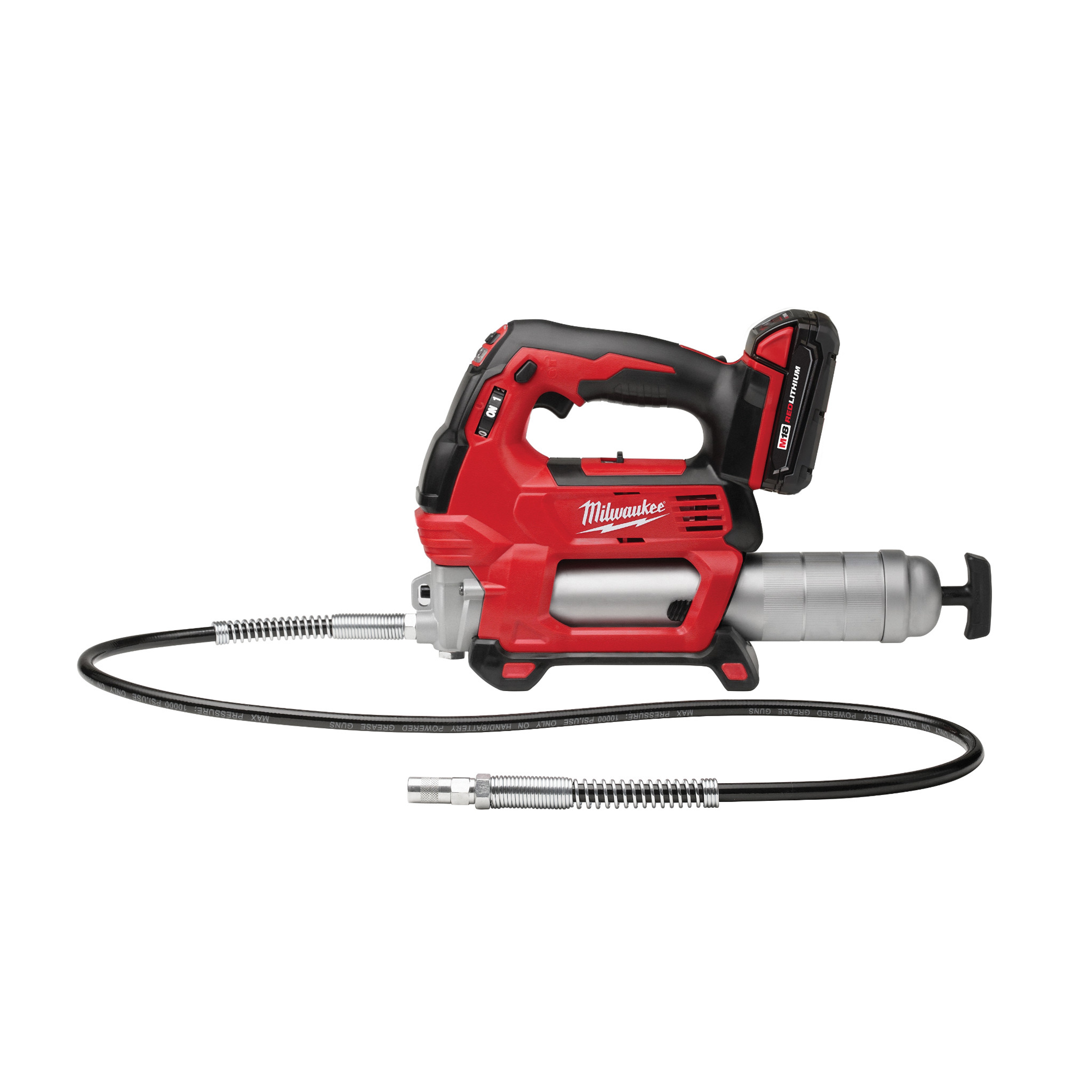 AIH | Milwaukee® M18™ 2646-21CT 2-Speed Cordless Grease Gun Kit