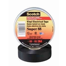SUPER 88 3/4"X44' 8.5MIL VINYL ELECTRICAL TAPE