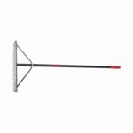AIH | Razor-Back® 63136 Landscape Rake With Brace, Aluminum Handle. 24