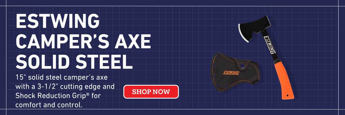 Estwing EO-25A Camper’s Axe with 3-1/2