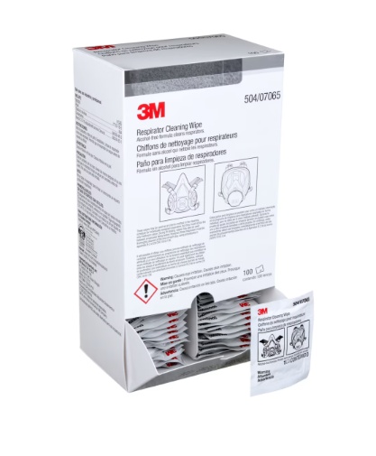 Respirator Cleaning Wipe, 100/Box