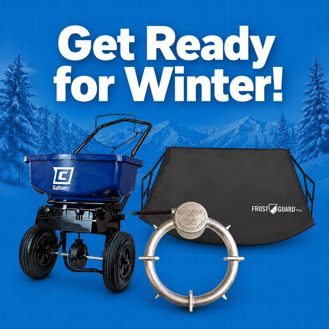 Shop cold-weather winter essentials for your car, driveway, and animals to stay prepared for snow, ice, and freezing temperatures.