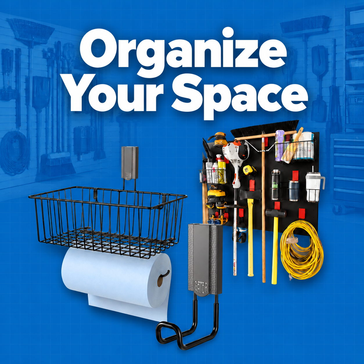 Shop Gator Magnetics organizing solutions for convenient storage and easy access to tools, equipment, and everyday work essentials.