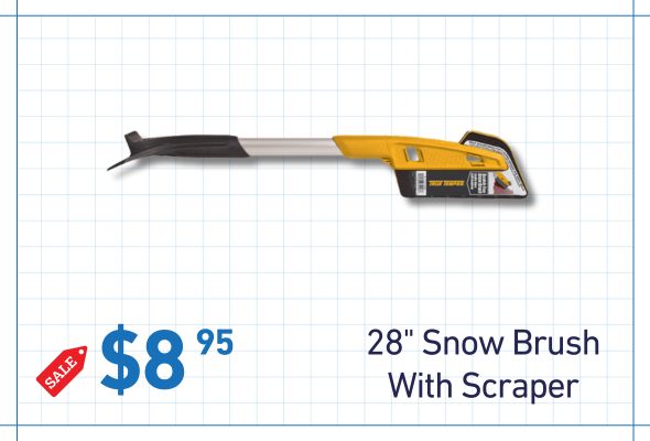 28" SnowBrush
