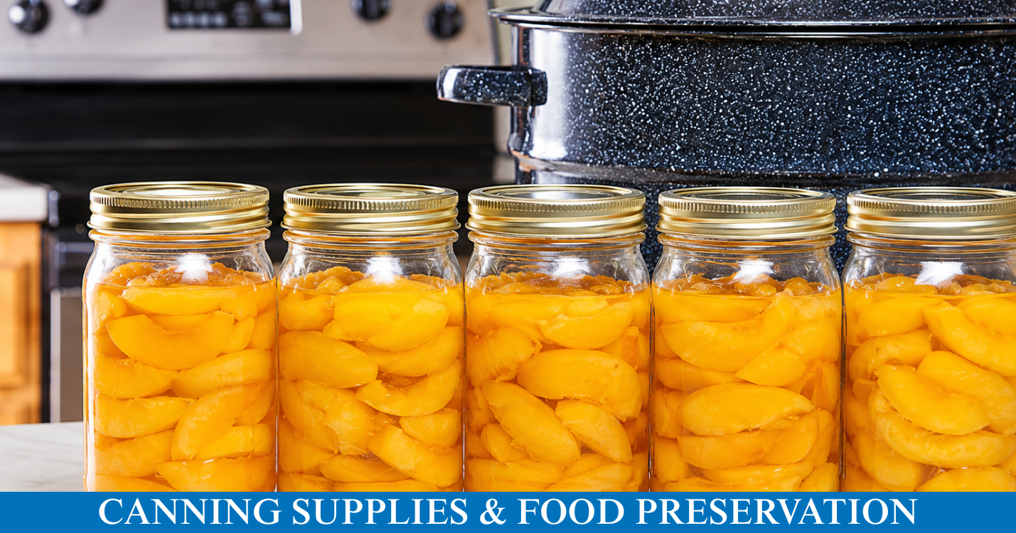Shop Canning Supplies & Food Preservation