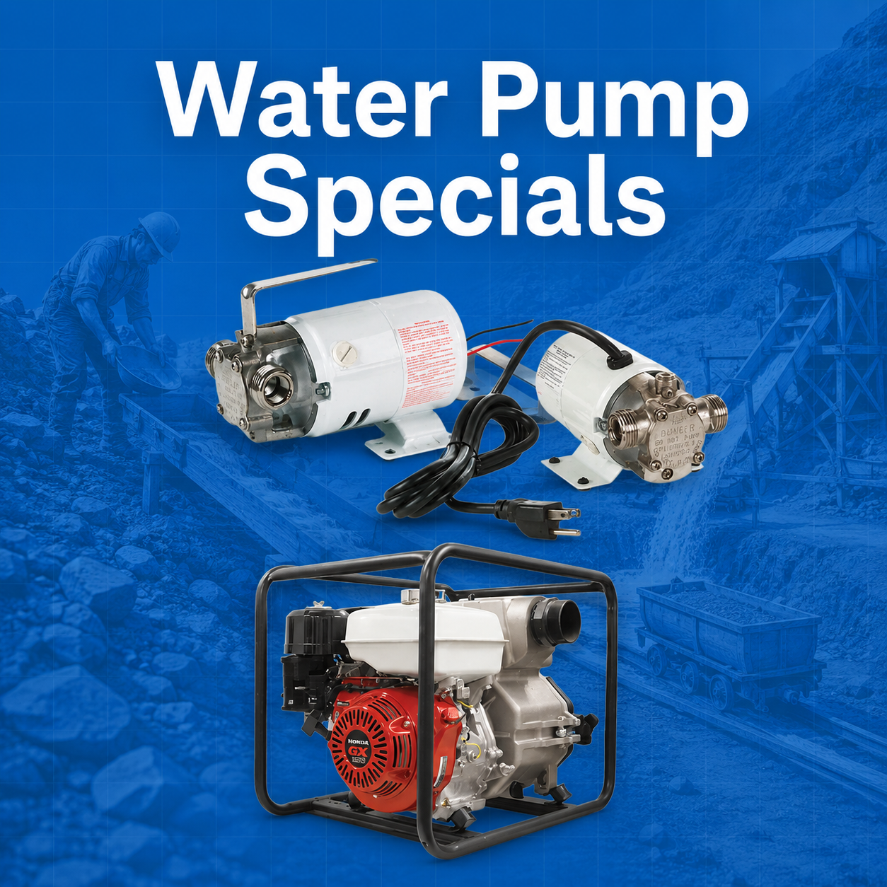 Shop different types of Water Pumps at AIH
